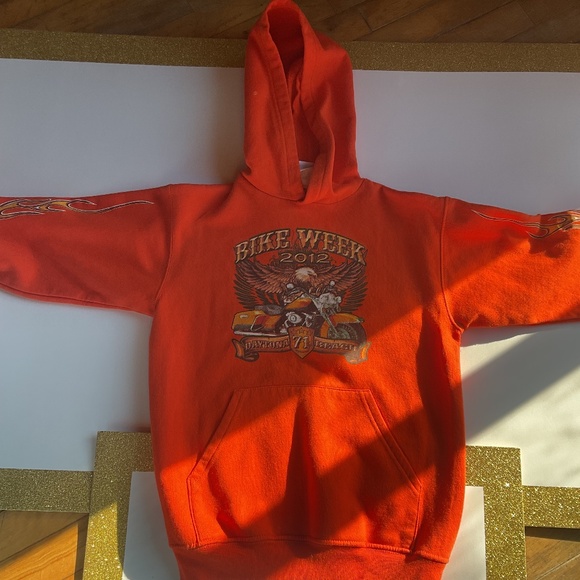 Youth 2012 Champion Daytona Beach Bike Week Hoodie - Picture 1 of 9